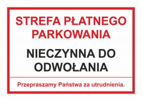 Ograniczenie w kursach emzetek, bezpłatna strefa parkowania